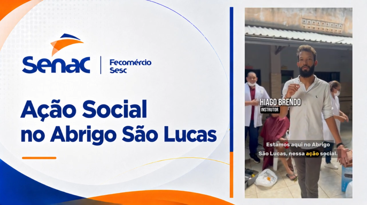 Ação Social no Abrigo São Lucas
